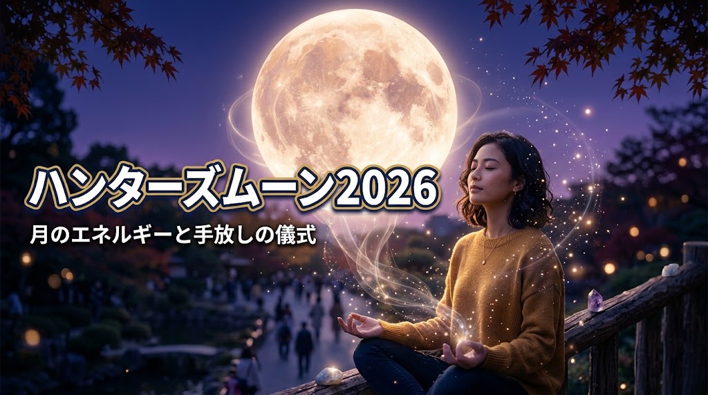 ハンターズムーンとは？由来や2026年・2027年の見頃・スピリチュアルな意味を徹底解説